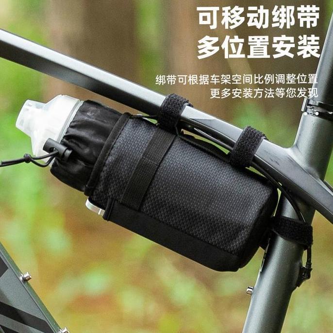 Tas Handlebar tempat air minum bidon merk Rockbros Original