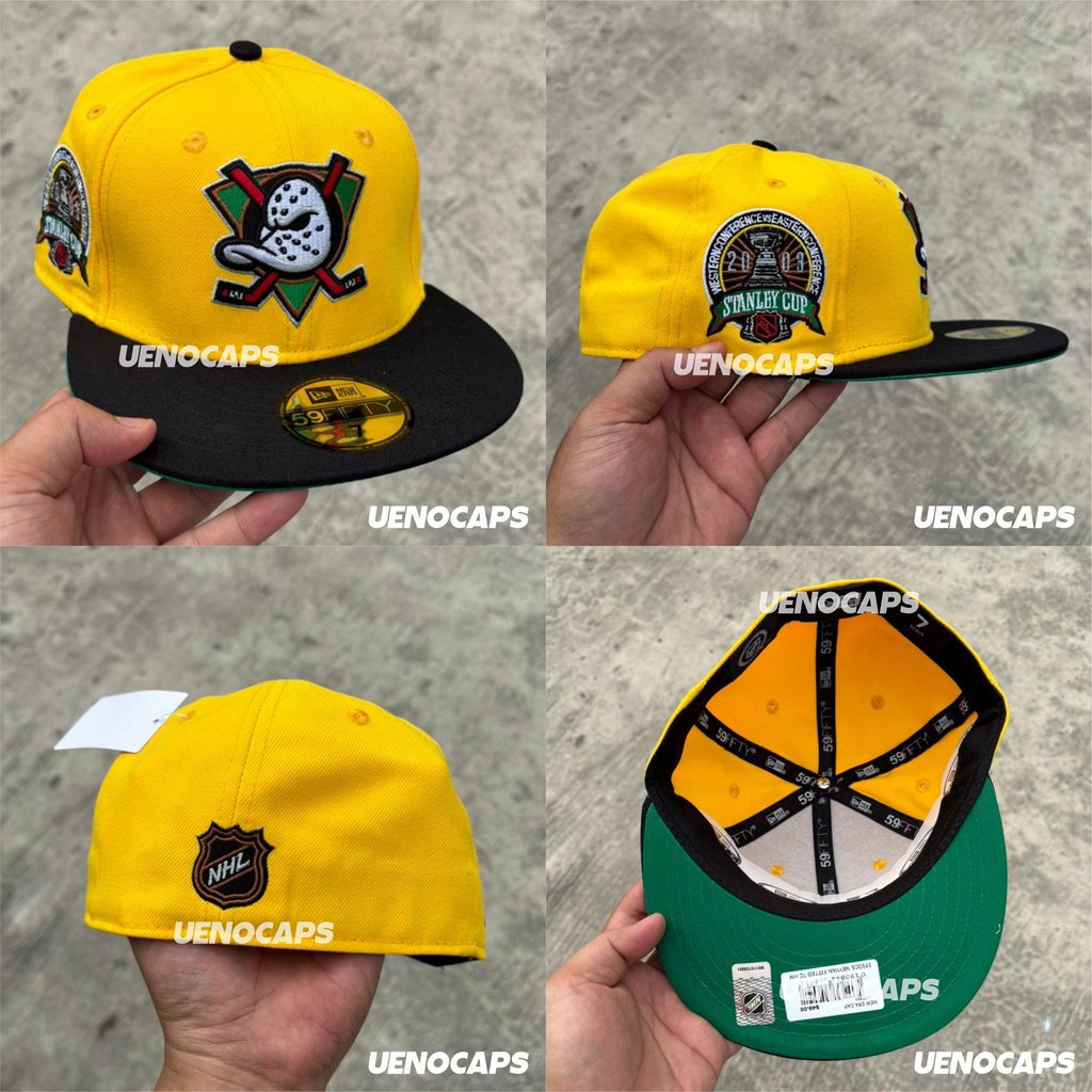 Topi Snapback Fitted Ducks Yellow Black Stanley Cup Bordir Build Up Caps Aksesoris Wanita Pria