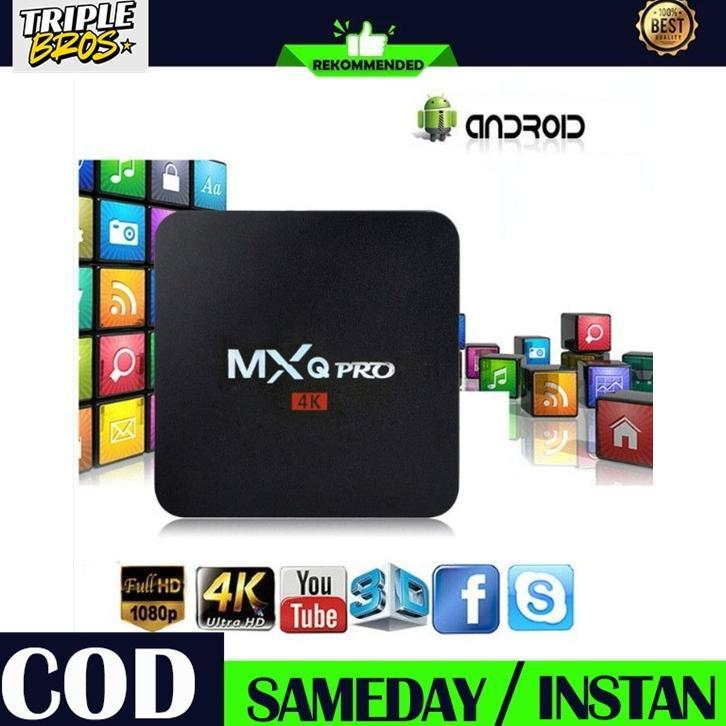 BestPromo Mxq Pro 4K Android Box Smart Tv 1Gb 8Gb Quad Core Media Player Ultra Hd Live Streaming Vid