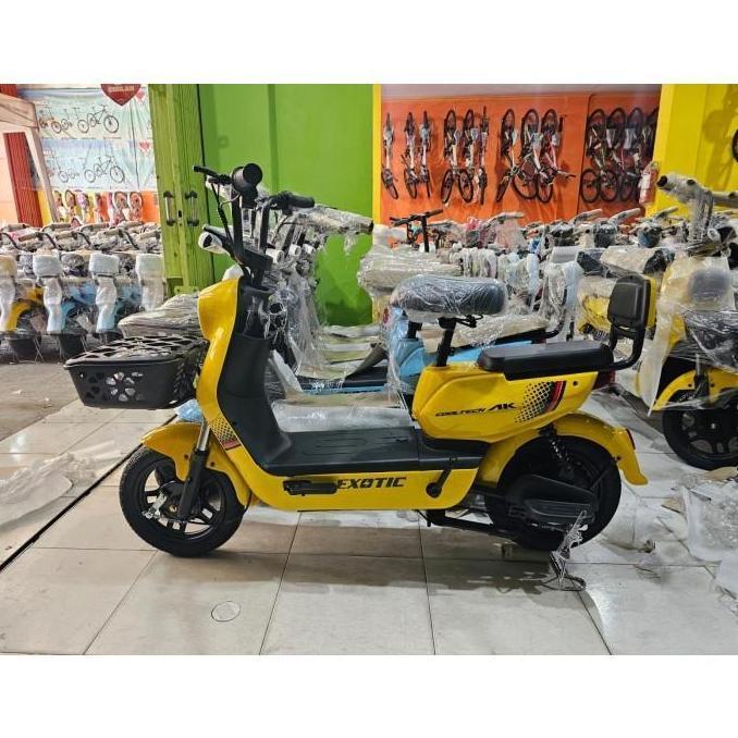 Terlaris Sepeda Listrik Exotic Tipe Cooltech Ak Motor Listrik Murah - Pink