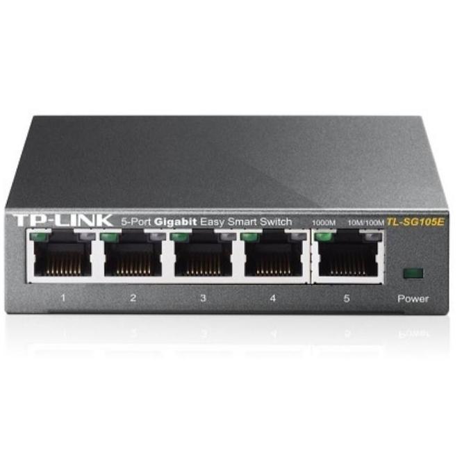 TP-LINK TL-SG105E 5-Port Gigabit Easy Smart Switch TPLINK SG105E 105E
