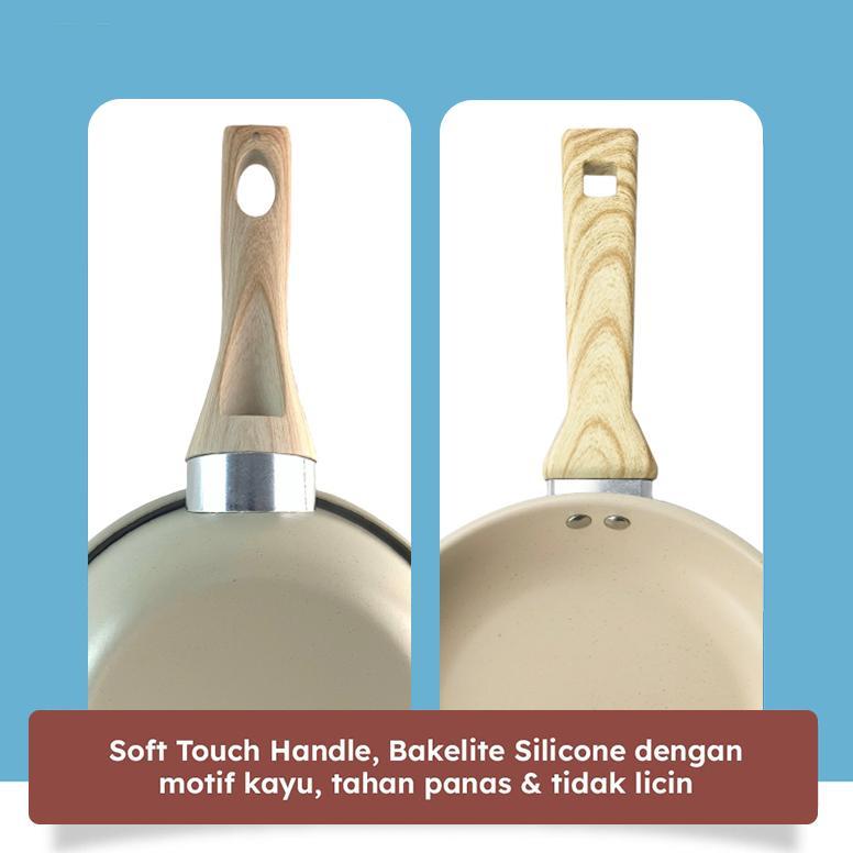 BEST SALE PANCI SUSU GRANITE MINI ANTI LENGKET FOODGRADE SAUCE PAN MARBLE ANTI LENGKET PANCI SUSU AN