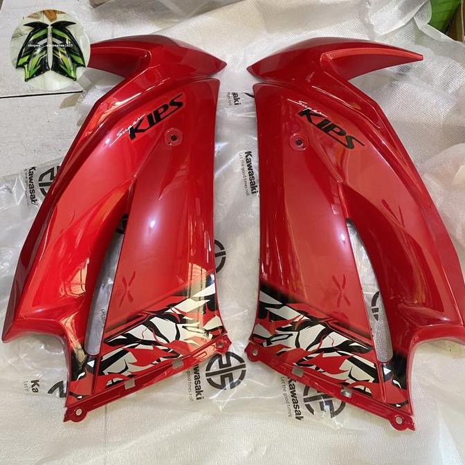 New | Termurah Fairing Ninja Rr New Merah Batik 2013