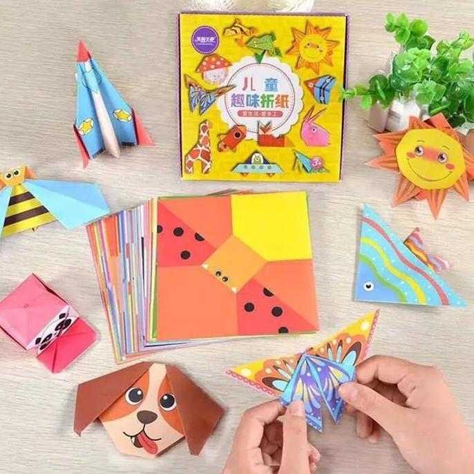 Mainan Edukasi Anak Origami / DIY Paper Origami
