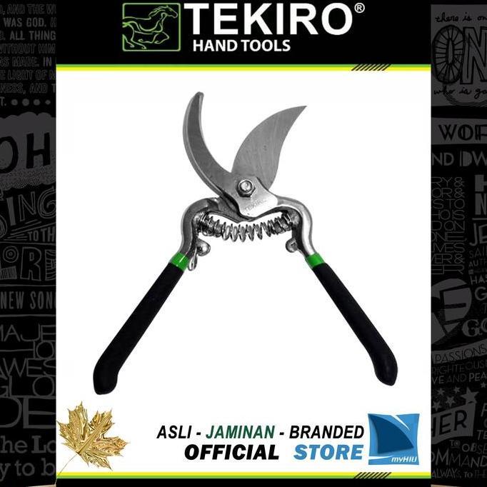 Gunting Dahan 8" inch Bengkok Ranting Dahan TEKIRO