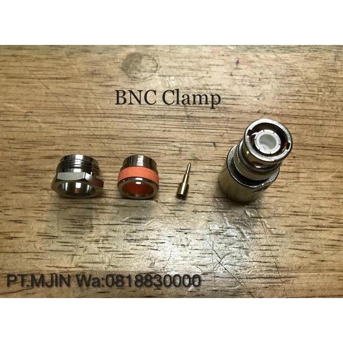 DE40 >> Konektor BNC Clamp Rg8,Rg213,LMR400,CNT300