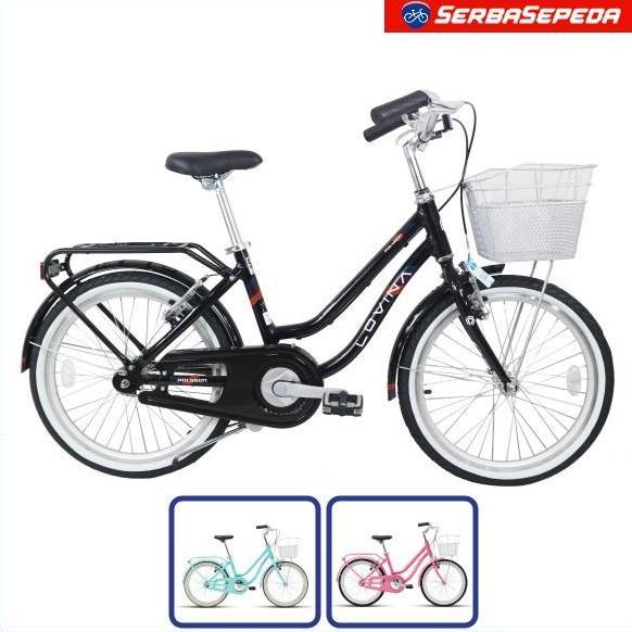 Terlaris Sepeda Keranjang - Sepeda Polygon Lovina 20 Inci