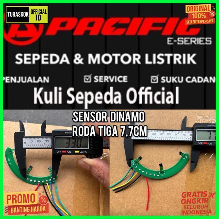Best Seller Sensor Dinamo Sepeda Listrik Rota Tiga Pacific Dan Exotic Universal Bisa Untuk Semua Mer