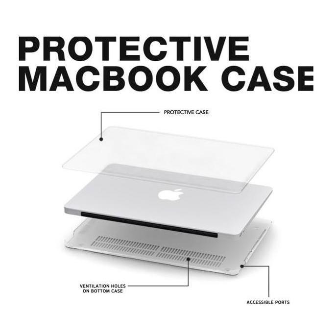 DB123 >> CLEAR Case Macbook Cover New AIR 15 inch M2 A2941 Protector Cover
