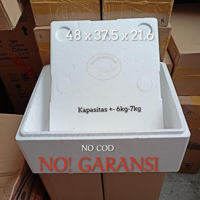 Sterofoam box 6kg Kotak Styrofoam kapasitas 6-7kg Sterofom Bandung