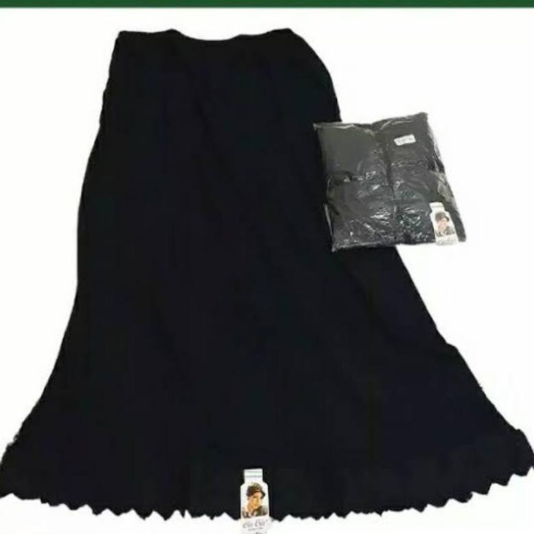 Androk / Under rok / Daleman rok muslim panjang Hitam Ramadhan Sale