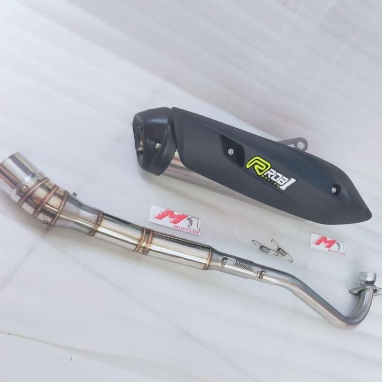 Discount Knalpot ROB1 Supra Grand Jupiter Vega Revo Karisma Blade Shogun Smash MX 135