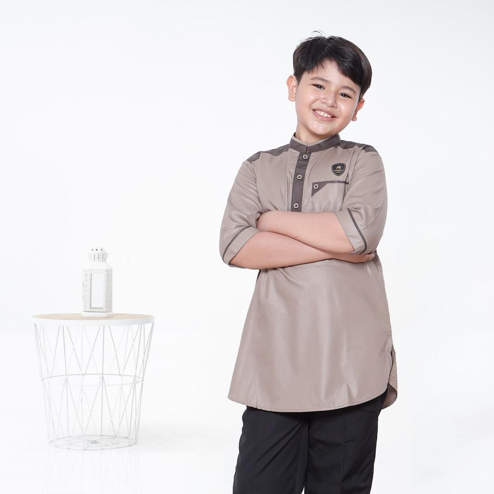 Murah Assuffah I Atasan Baju Koko Kurta Anak 9-18 Tahun Lengan 3/4 Hasan Series