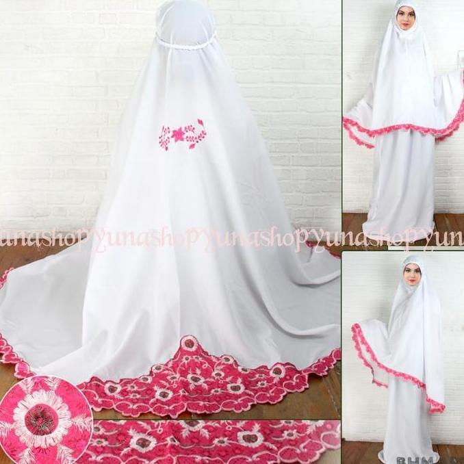 Terjangkau Mukena Dewasa Aulia Bordir Punggung Mukena Murah Bordir Mukena Punggung