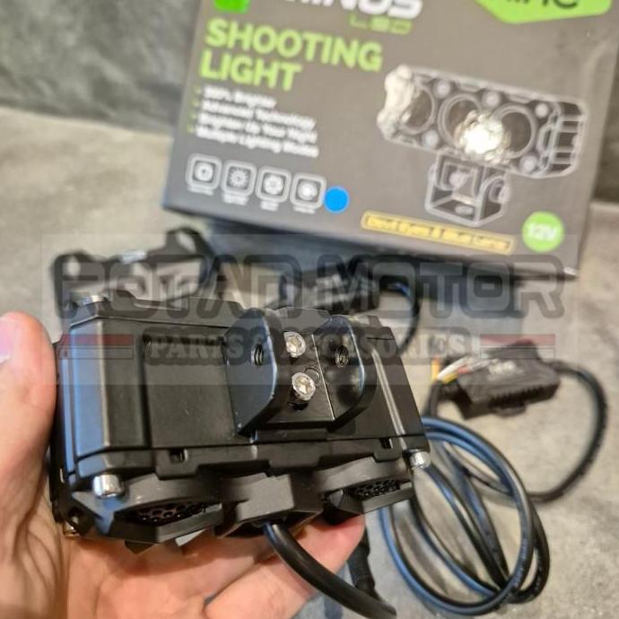 Promo Mini Projie Luminos Q9 Pro Triple Lens Blue Lens Q9 PRO / LUMINOS Q9 PRO LASER LED / MINI PROJ