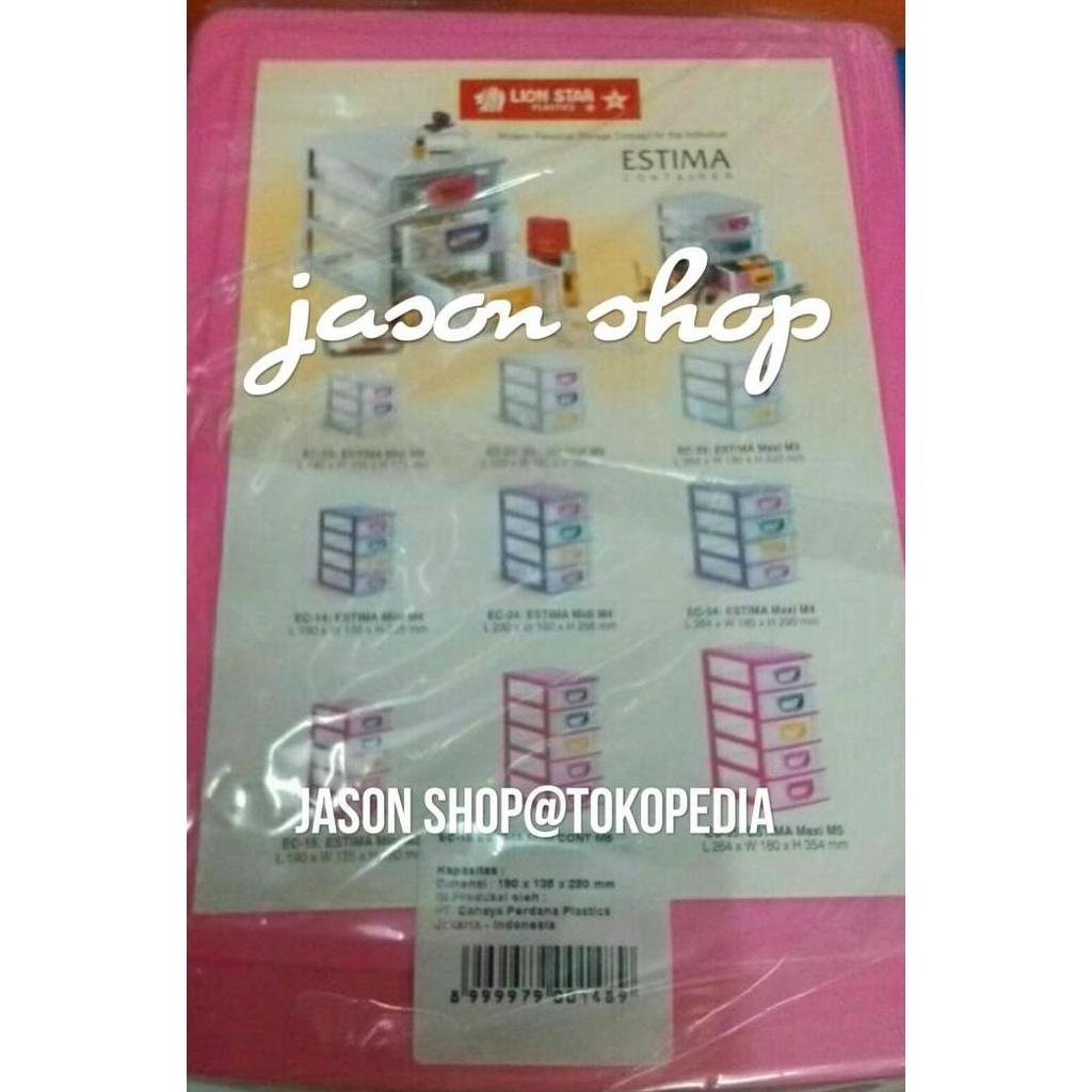 Laci plastik/Rak kecil Lion Star Susun 5