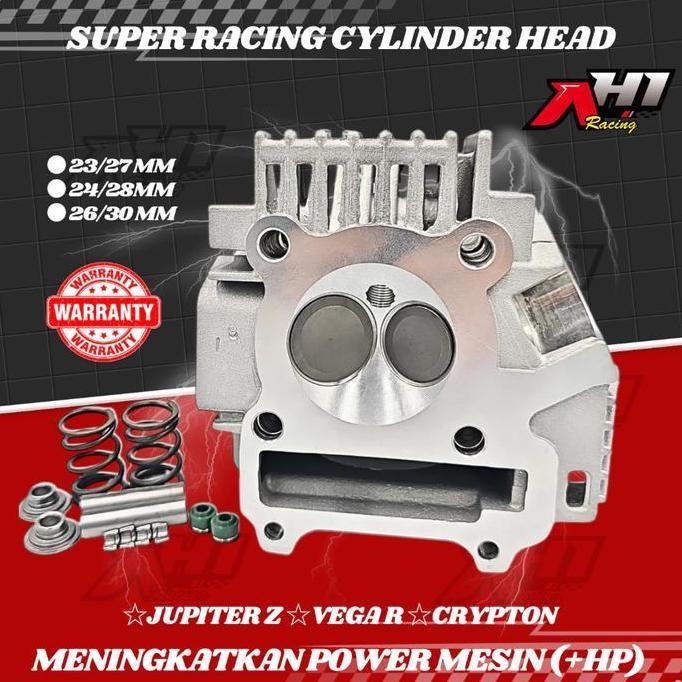 Paket Cylinder Blok Head Jupiter Z Vega R Crypton 24/28 26/30 23/27 Mm 24 28 Mm Cnc Porting - Cylind