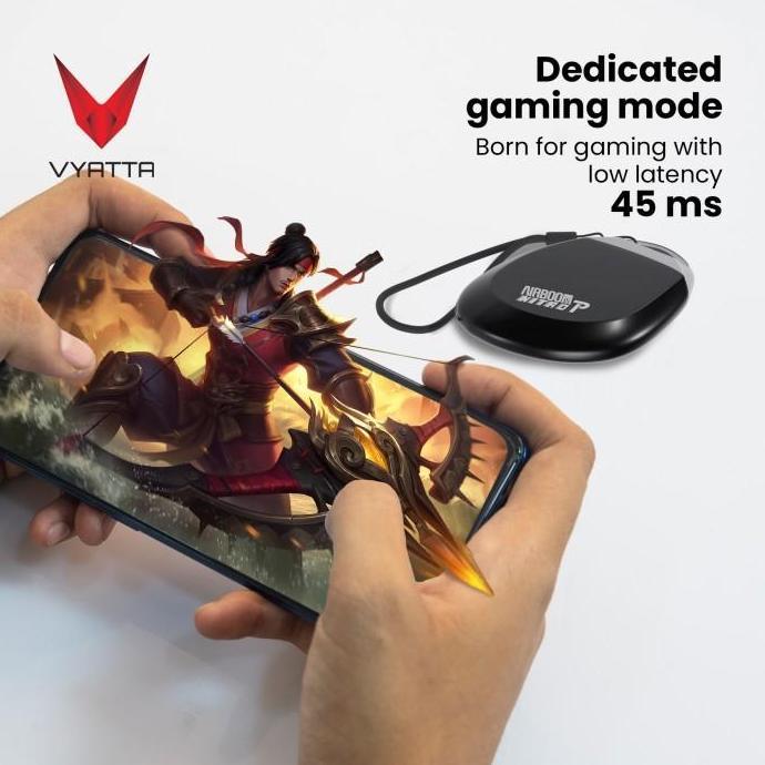 VYATTA Airboom Nitro P TWS Bluetooth Headset / Earphone , Gaming Mode