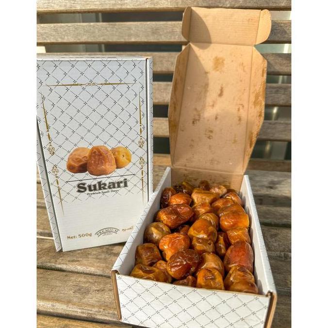 Kurma Sukari 1Kg Premium Madinah Kurma Basah Lembut