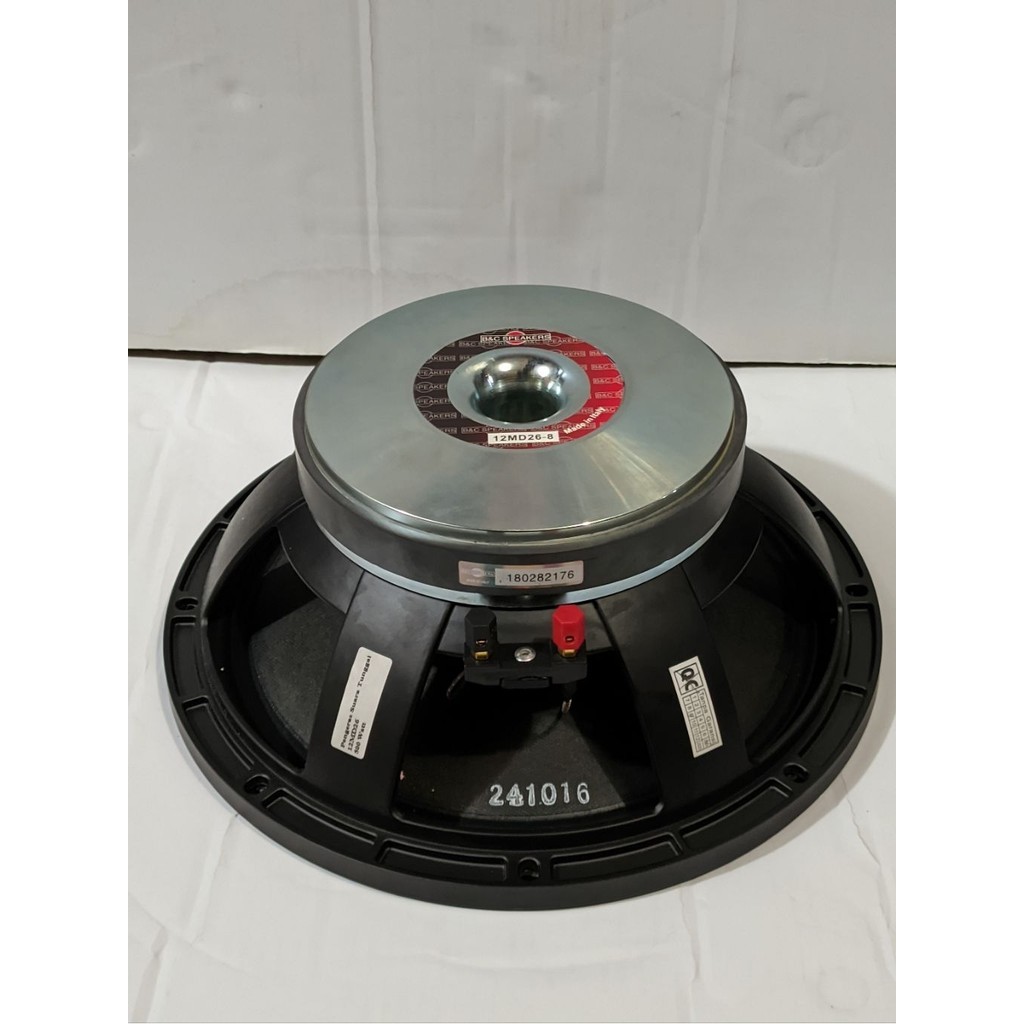 speaker 12 inch BNC 12MD26-8 voice coil 3 in /speaker 12 inch B&C 12MD26-8 voice coil 3 in