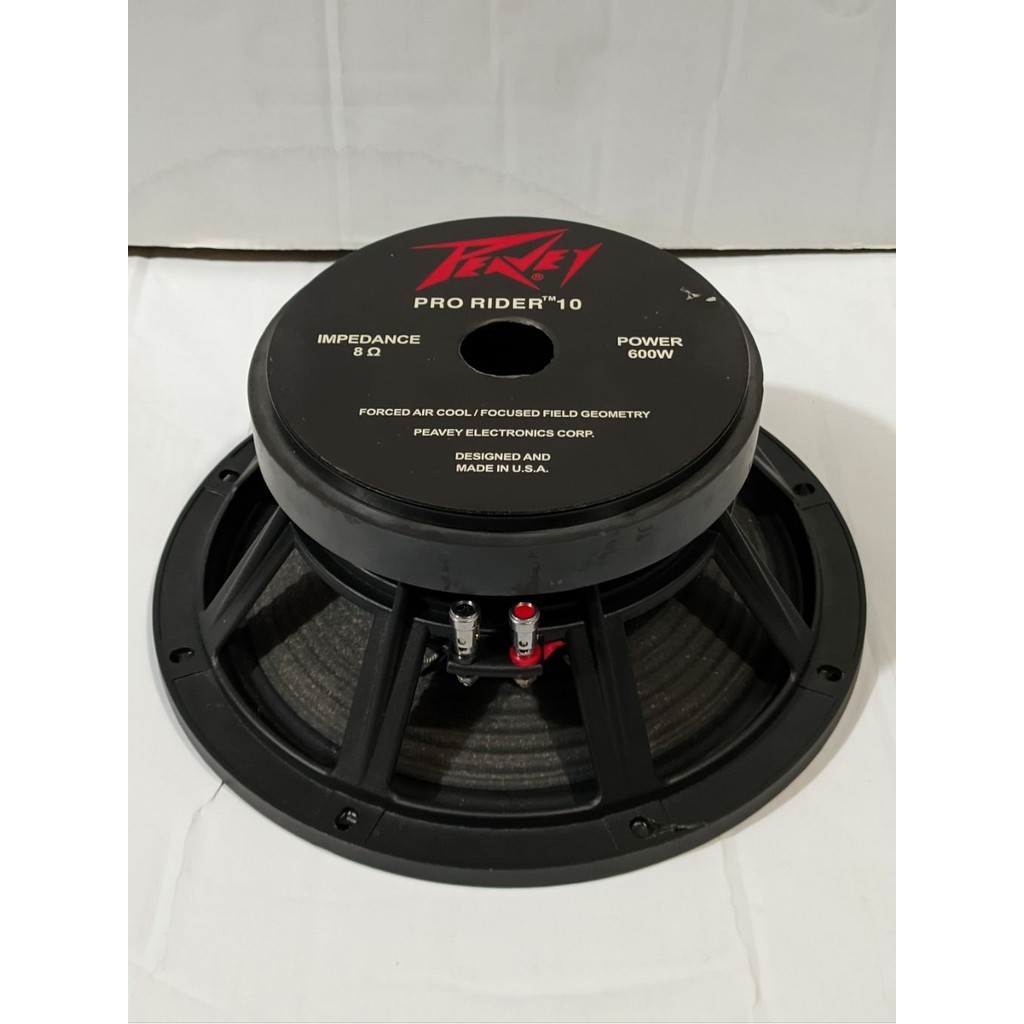 speaker 10 inch PEAVEY PRO RIDER VOICE COIL 3 IN 600 WATTS / speaker 10 inch peavey original vc 3 in