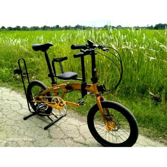 BONCENGAN DEPAN SEPEDA LIPAT MTB MINION /BONCENGAN SEPEDA UNIVERSAL