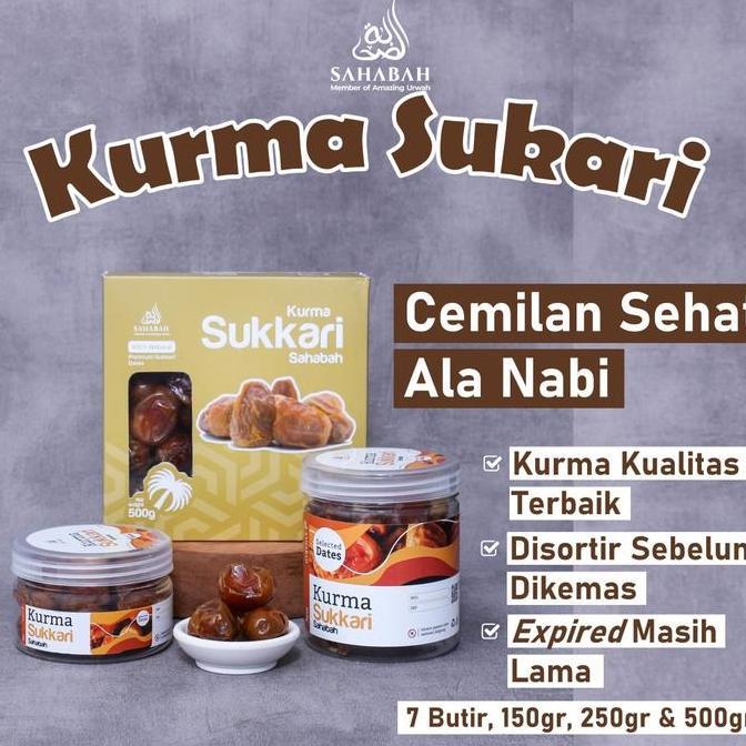 KURMA SUKKARI PREMIUM SAHABAH /KURMA SUKKARI /KURMA RAJA / SUKKARY