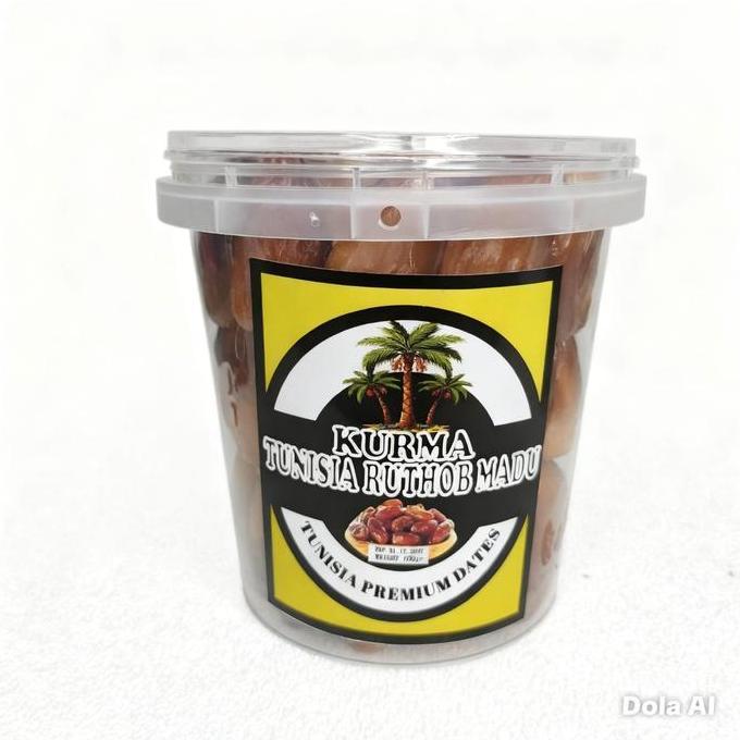 KURMA RUTHOB TUNISIA MADU KEMASAN EMBER/ Ruthob Madu