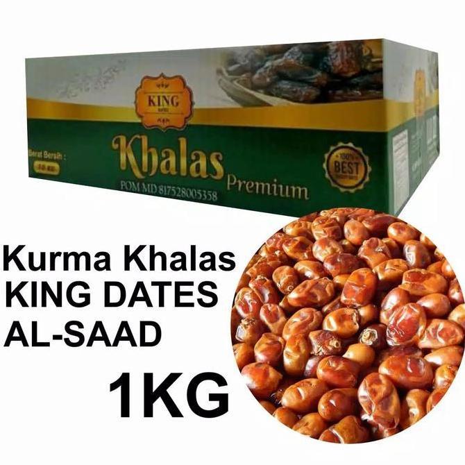 Kurma Khalas Saad 1 Kg Amira Dates ||| Kurma Arab Premium Original
