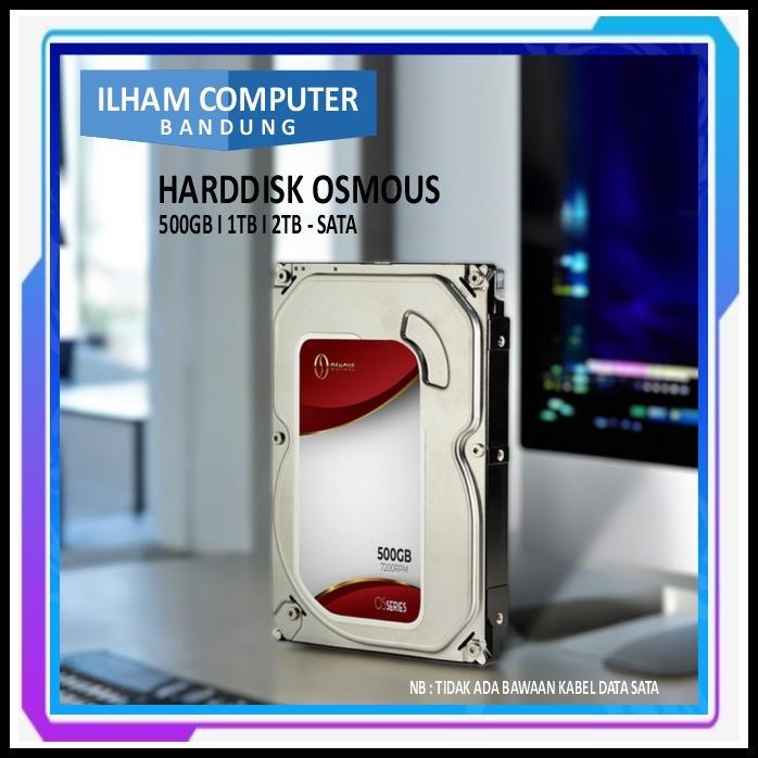 Harddisk Osmous 500Gb | 1Tb | 2Tb | 3Tb | 4Tb Internal Sata 3.5" Garansi Resmi 1Thn
