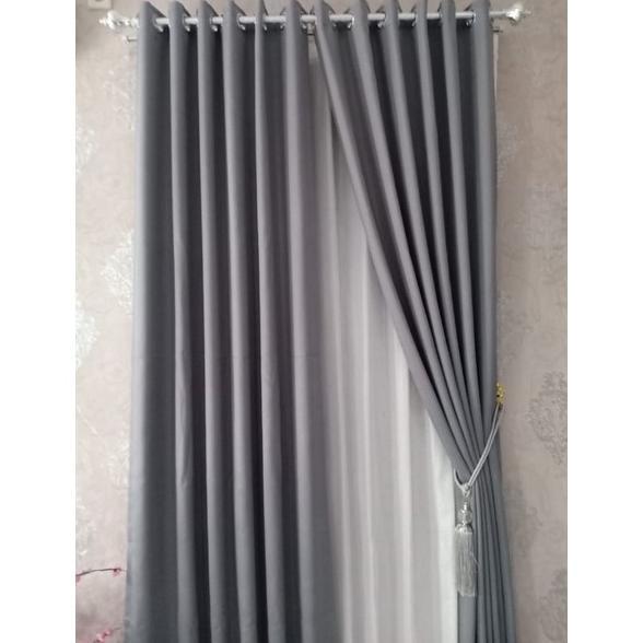 Gorden blackout polos minimalis //Gorden polos minimalis//gorden blackout polos