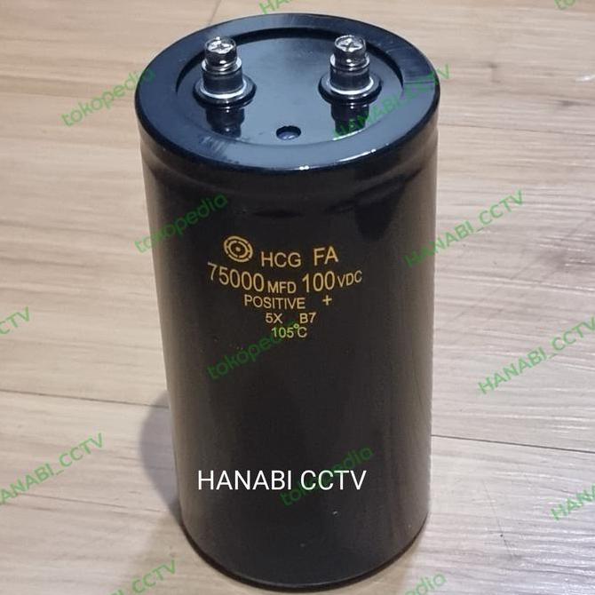 Promo ELCO 75000UF 100V HCG ELKO 75000UF 100V HCG Diskon