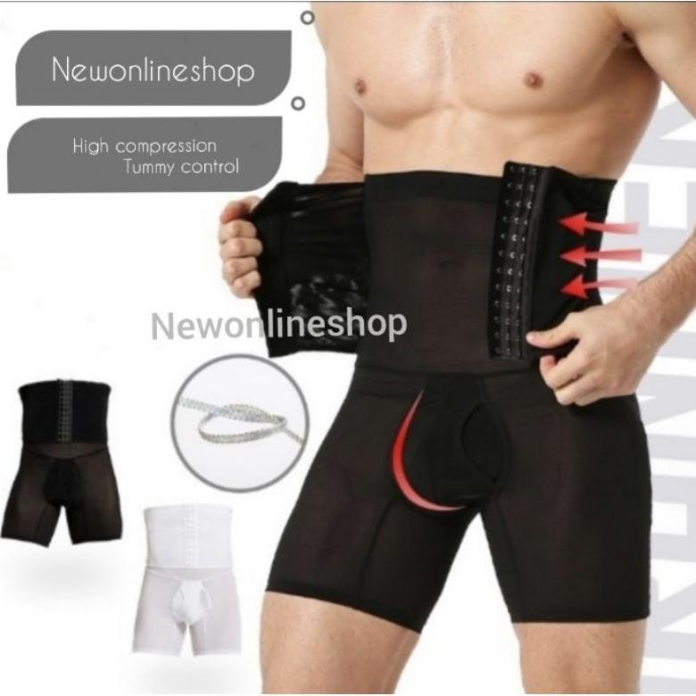 KORSET PRIA / KORSET CELANA COWOK BODY SHARPER PELANGSING PERUT BUNCIT FOR MEN CORSET LAKI LAKI MENG