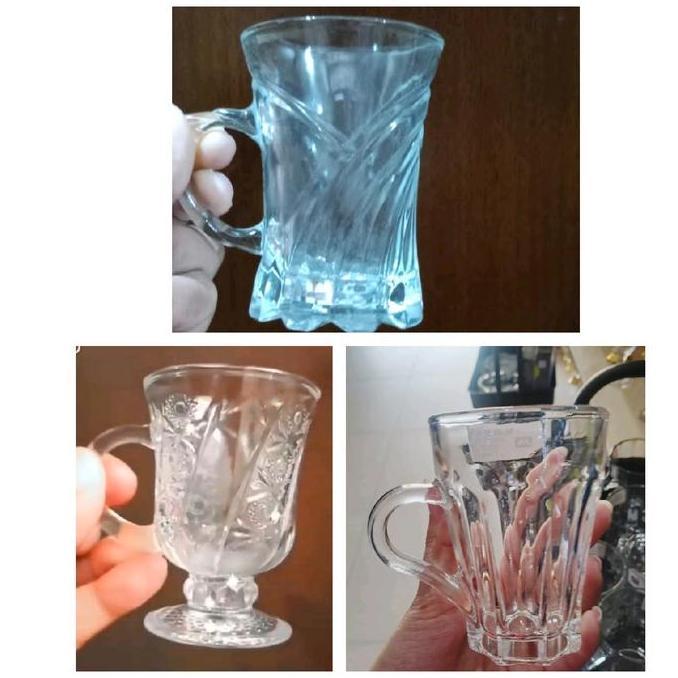 GANDAKUSUMAA33 - 6 GELAS SAHI  CANGKIR KOPI / GELAS TURKY/ GELAS ARAB TEA SET, GELAS UNTUK SOUVENIR 