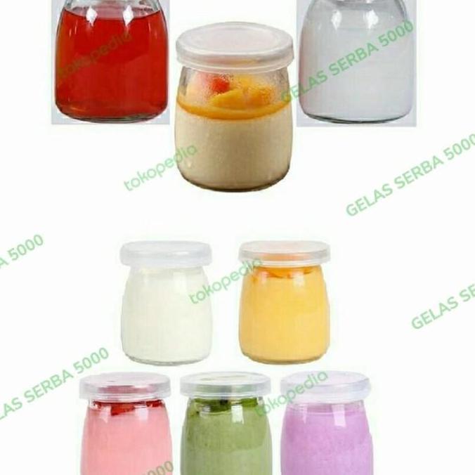 GELAS PUDING JAR 6 PCS |TOPLES PUDDING MINI |TOPLES MINI |TEMPAT PUDD