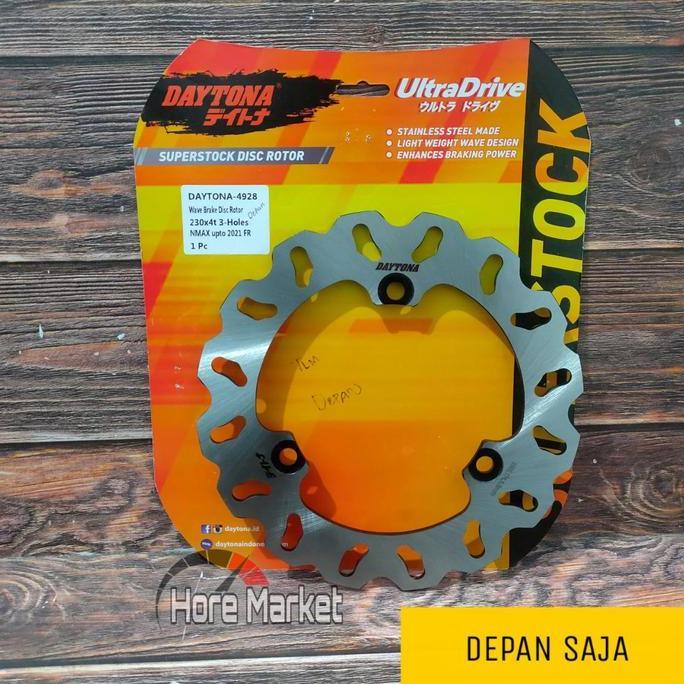 DI39 - PIRINGAN CAKRAM DAYTONA NMAX OLD / NEW 155 DEPAN BELAKANG 2015 2016 2017 2018 2019 2020 2021 