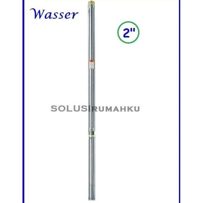 TERMURAH - GOSEND WASSER 2" Submersible 1/2 HP + Kabel Sibel Pompa Celup Sumur