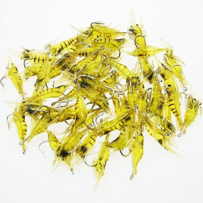 Shrimp Soft Fishing Lure Bait Umpan Casting Udang Mancing Pancing Ikan