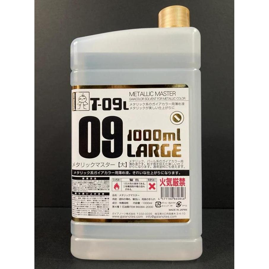 GAIA COLOR GA T-09L 1000ML - Gaia Thinner T-09L Metallic Master