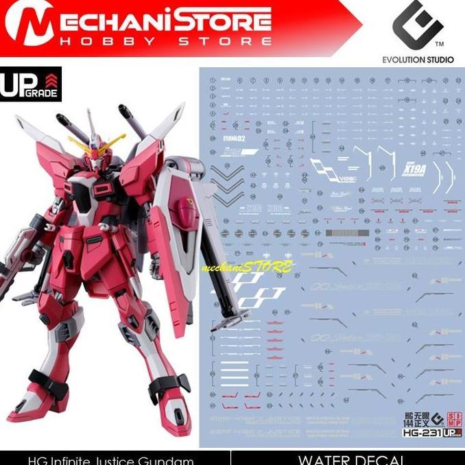 EVO Decal HG - HG231  Infinite Justice