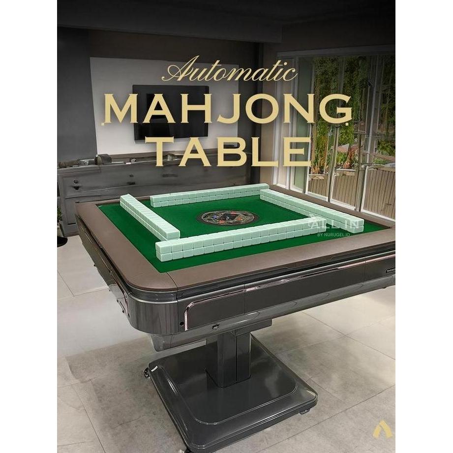 GO BOX Automatic Mahjong Machine / Meja Mahjong Otomatis Set HC