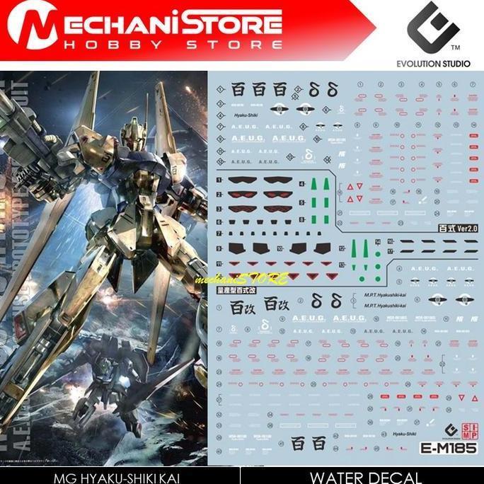 EVO Decal MG - MG185 Hyaku Shiki Ver.2.0 / HyakuShiki Kai