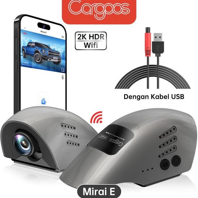 WINCAR.S - CARGOOS MIRAI 1C DASHCAM 2K WIFI LAYAR 1.5 IPS KAMERA MOBIL WIDE ANGLE 14