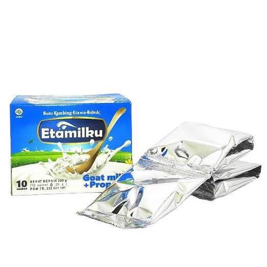 Paket Susu Kambing Bubuk Etamilku | Goat Milk Propolis Madu | Etawaku Platinum | Susu Kambing Etawa