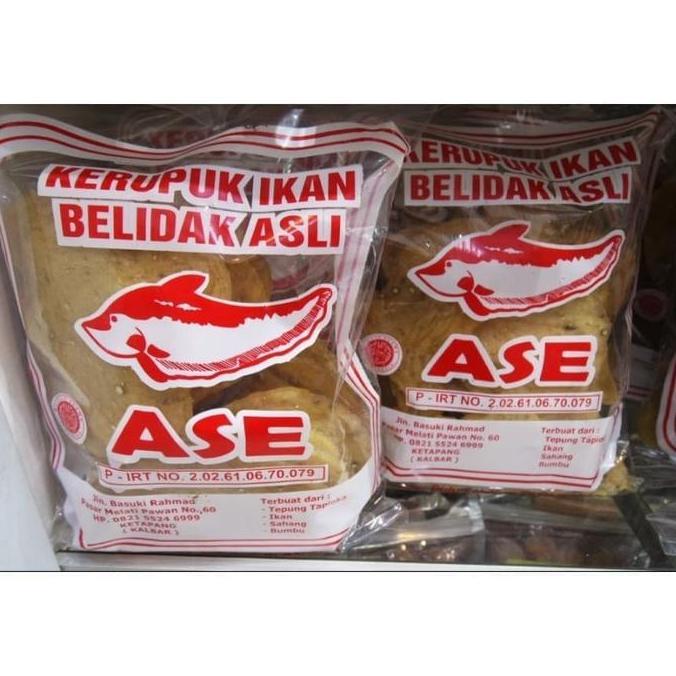 Kerupuk Ikan Belidak Ase TA