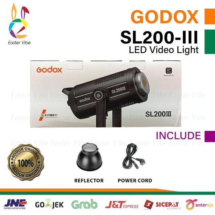 GODOX SL200III LED VIDEO LHT SL200-III SL-200III