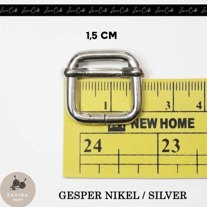 RING JALAN / GESPER / SRE NIKEL SILVER TEBAL (BIJIAN)