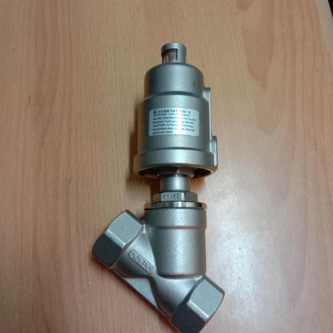Angel / Angle Seat Valve Stainless 316 3/4 inchi PN16 DN 20 terlaris
