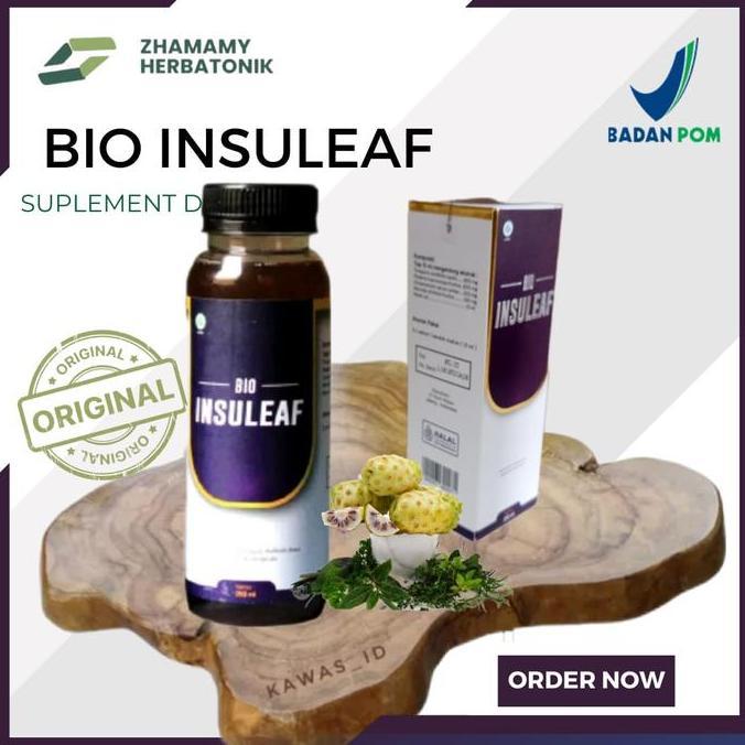 Dijamin Original Bio Insuleaf 250Ml |Suplement Diabet | Bio Insuleaf Allshop