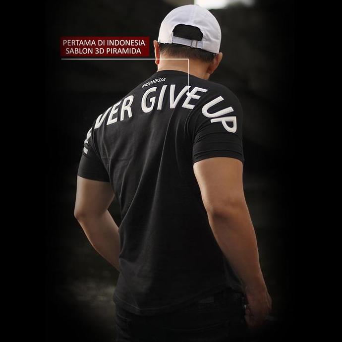 KAOS DISTRO PRIA LENGAN PENDEK | KAOS INDONESIA | Sablon 3D Piramid Best Quality